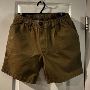 Chubbies Men's Tan Flat Front Shorts